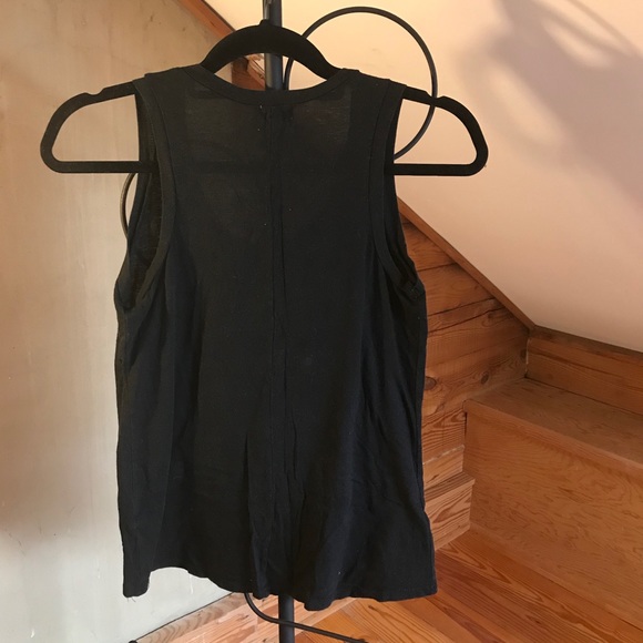 Ten-Sixty Sherman Guacomole Black Tank Top EUC, S - Picture 2 of 10